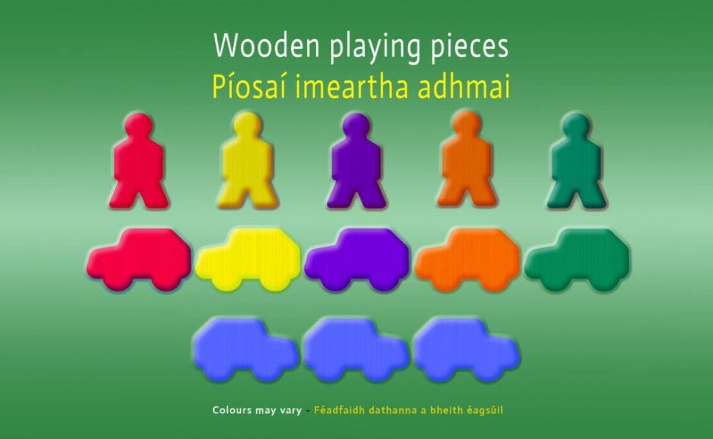 BOTÍN Irish Board Game – Learn Irish with Table Games & Jigsaws | Botin Ireland People playing BOTÍN bilingual Irish board game – learn Irish language with table games, Ireland jigsaws, and fun travel challenges.